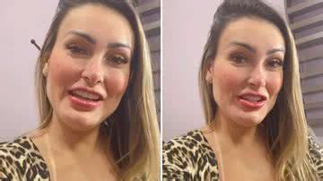 Andressa Urach revela faturamento milionário e provoca。